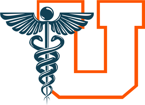 utica high school academy for health and human services logo